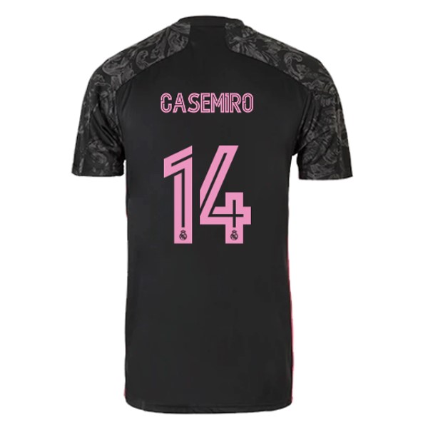Camiseta Real Madrid 3ª NO.14 Casemiro 2020-2021 Negro